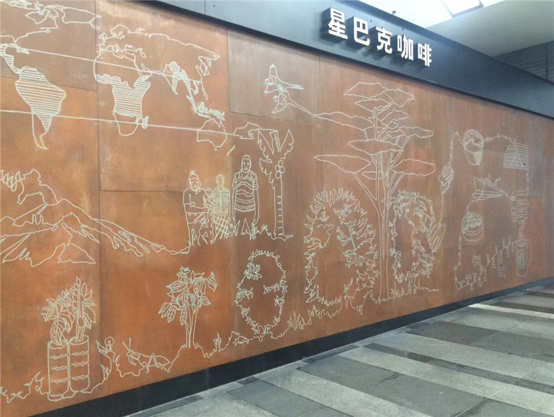 泰顺耐候钢幕墙